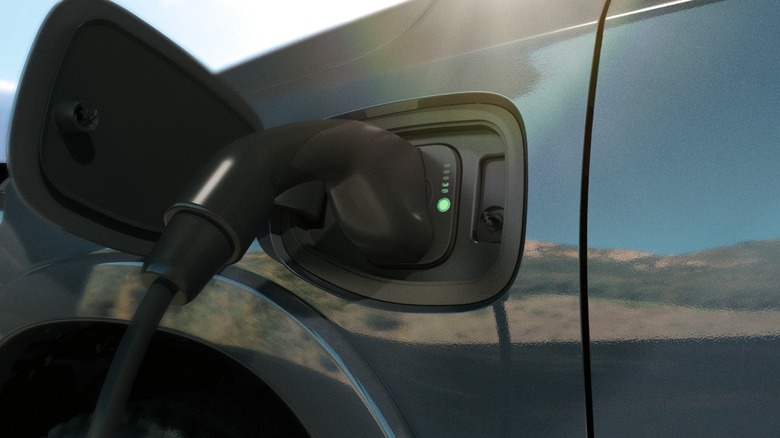 2025 Ram 1500 REV charging port