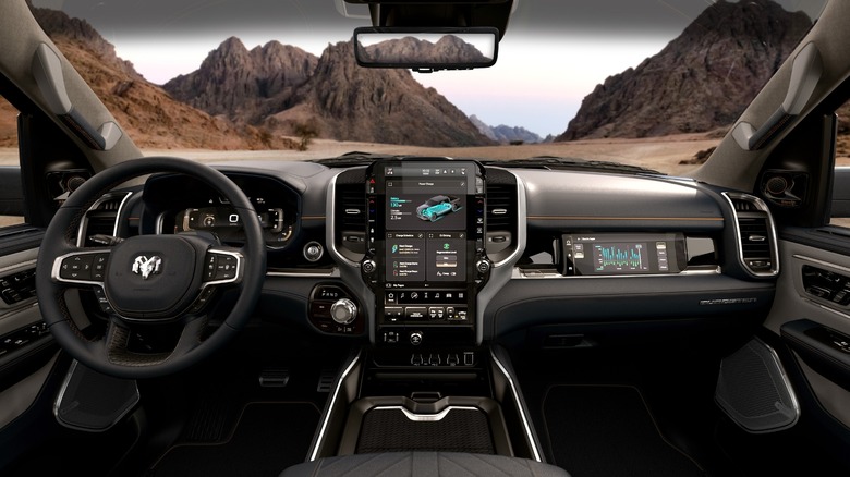 2025 Ram 1500 REV interior dash
