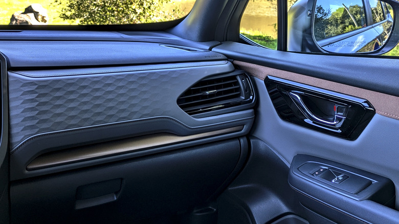 2025 Subaru Forester Hybrid dashboard.