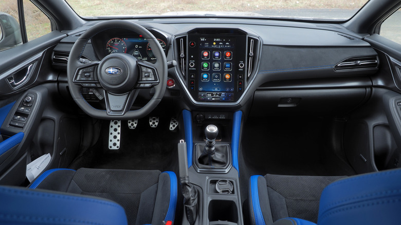 2025 Subaru WRX tS dashboard