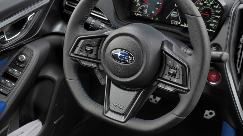 2025 Subaru WRX tS steering wheel