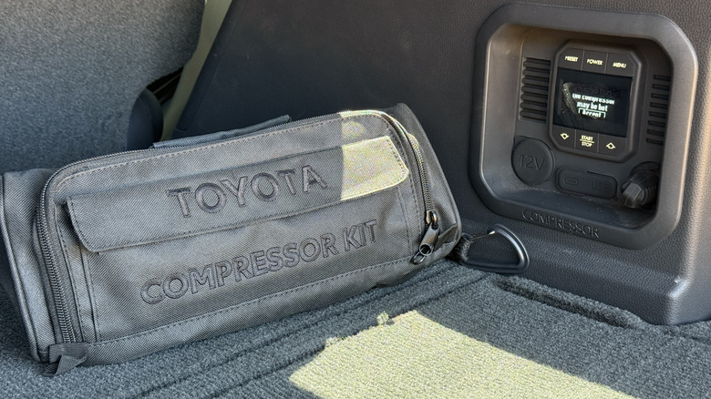 2025 Toyota 4Runner Trailhunter compressor