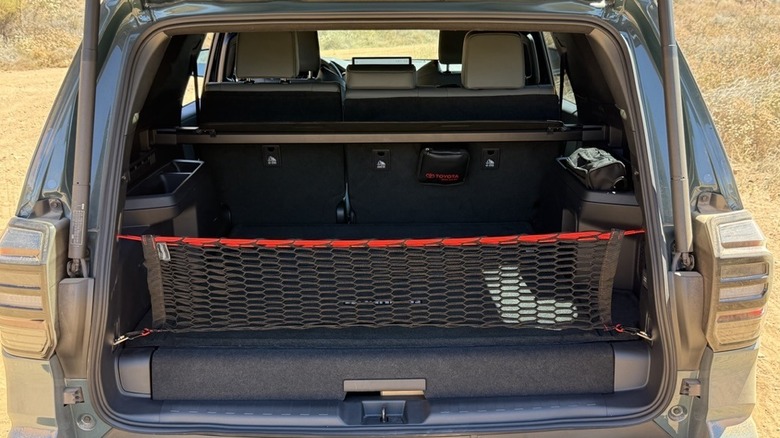 2025 Toyota 4Runner Trailhunter cargo area