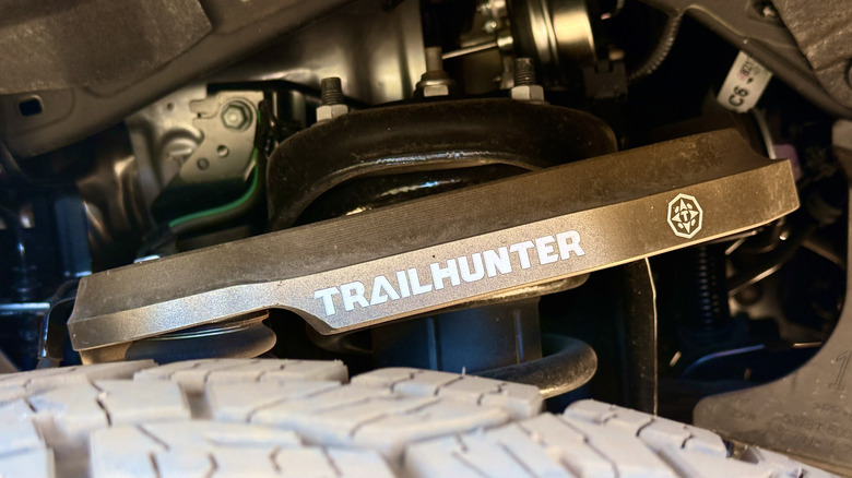 2025 Toyota 4Runner Trailhunter front suspension