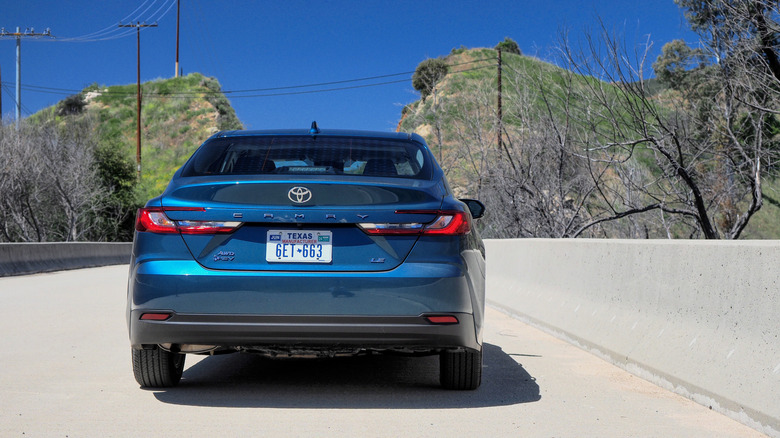 2025 Toyota Camry rear