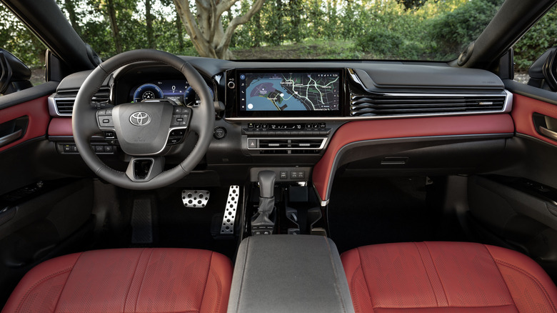 2025 Camry XSE dashboard
