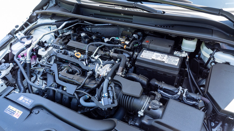 2025 Toyota Corolla FX engine bay