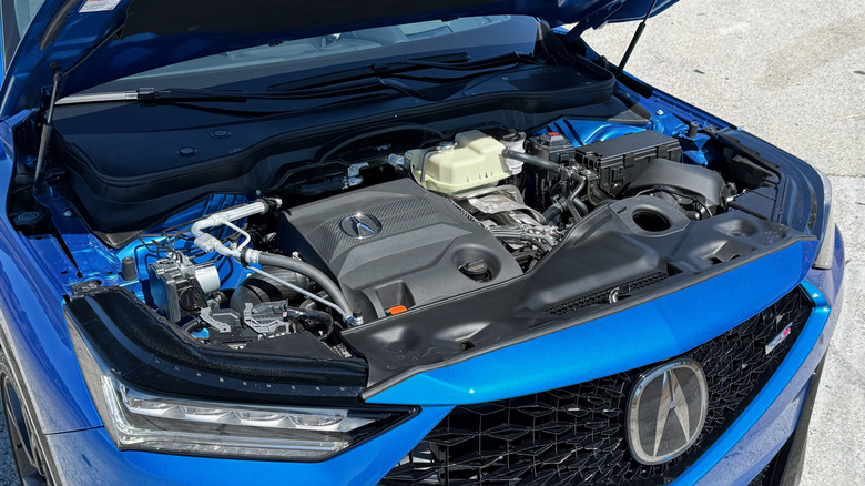 2026 Acura MDX Type S engine bay