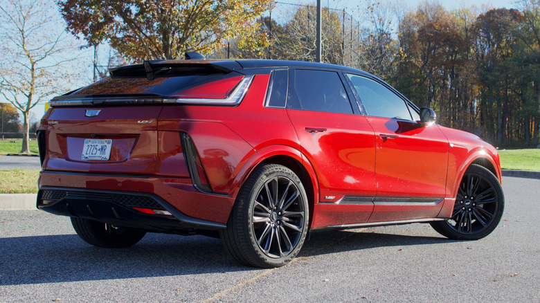 2026 Cadillac Lyriq-V rear view