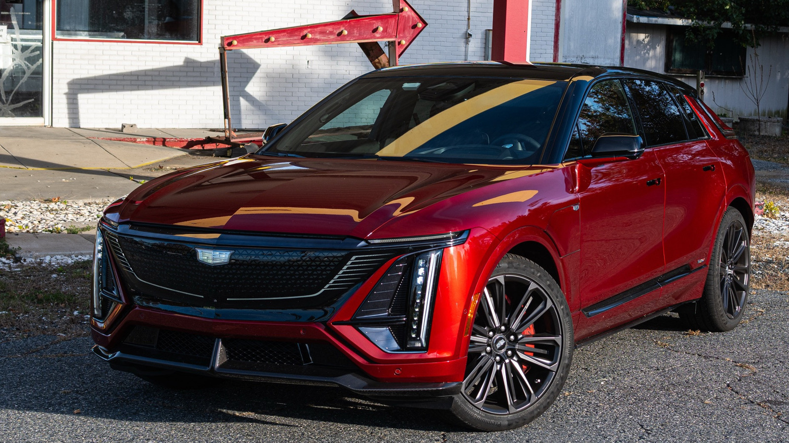 Cadillac's Lyriq-V Is A Sensible EV Wearing A Clown Nose