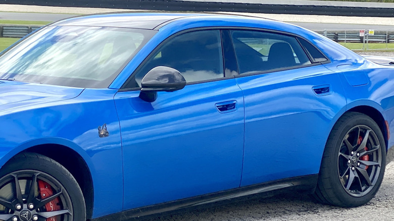Dodge Charger Daytona Scat Pack inside Road America