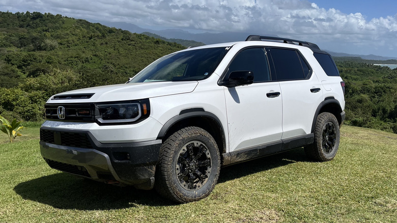 2026 Honda Passport Trailsport on a mountain