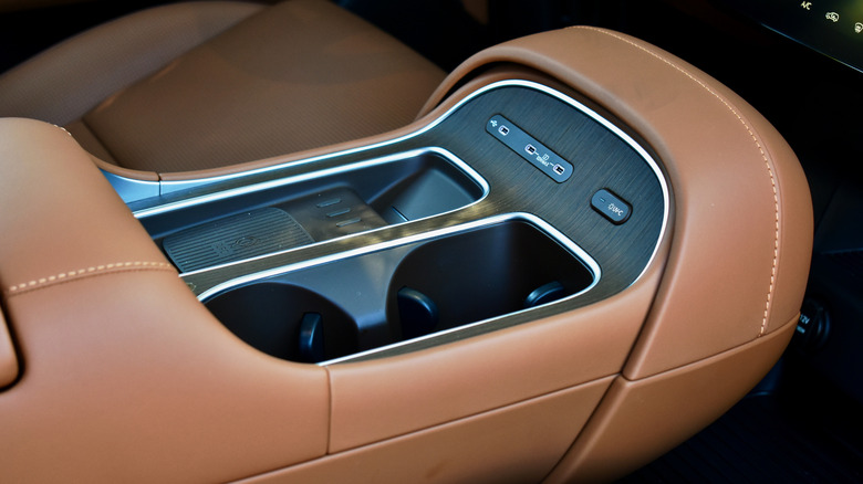 2026 Hyundai Palisade center console.