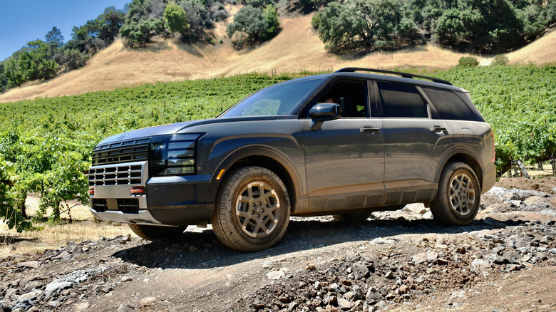 2026 Hyundai Palisade XRT Pro off-roading.