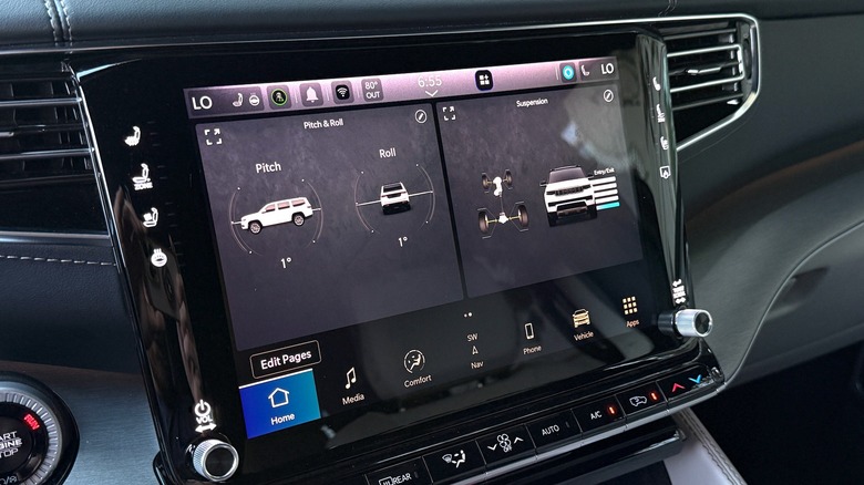 2026 Jeep Grand Wagoneer center touchscreen