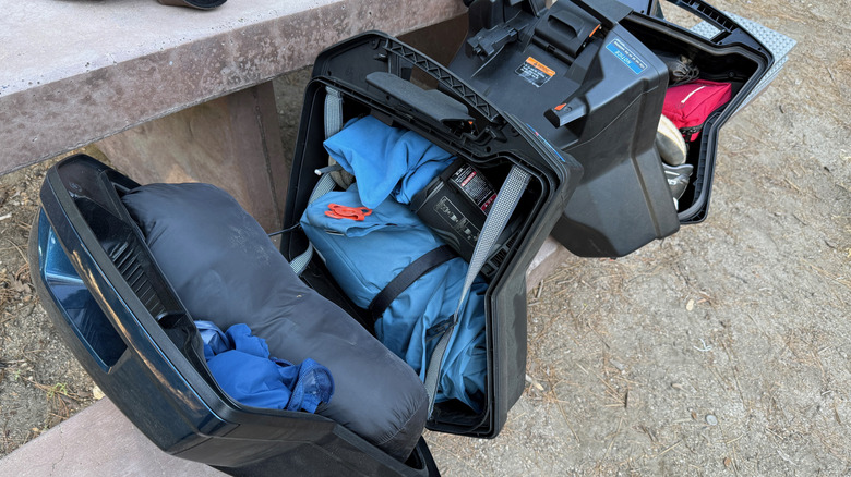 2026 Kawasaki Versys 650 hard cases packed with gear