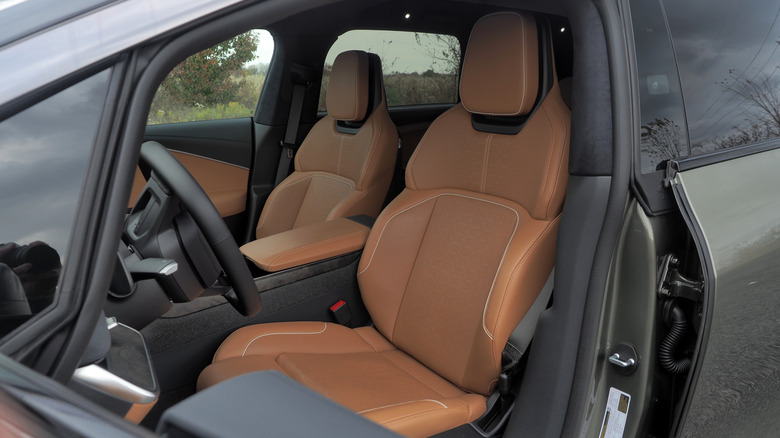 2026 Lucid Gravity front seats