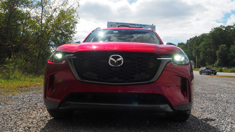 2026 Mazda CX-90 lower front end view
