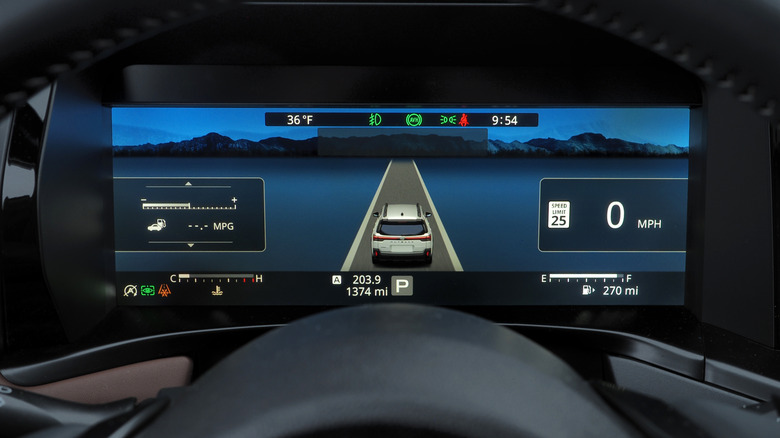 2026 Subaru Outback dashboard display