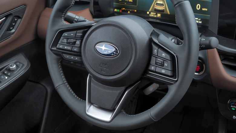 2026 Subaru Outback steering wheel