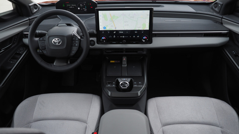 2026 Toyota C-HR XSE dashboard and steering wheel