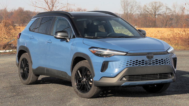 2026 Toyota Corolla Cross Hybrid front 3/4 view