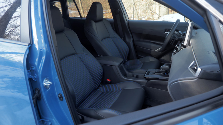 2026 Toyota Corolla Cross Hybrid front seats