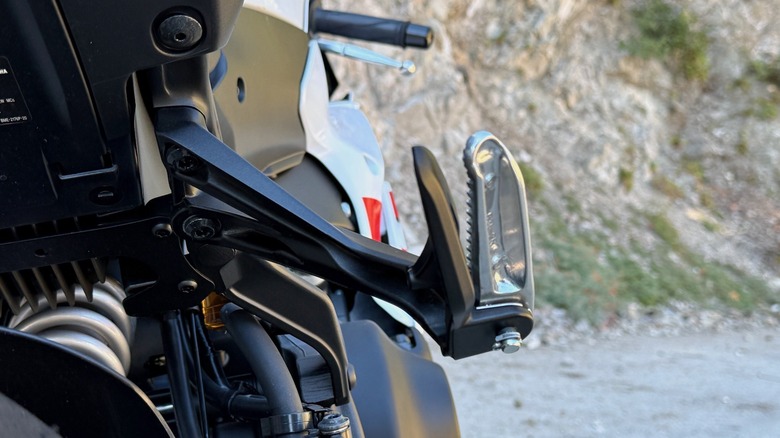 2026 Yamaha R9 70th Anniversary Edition rear peg