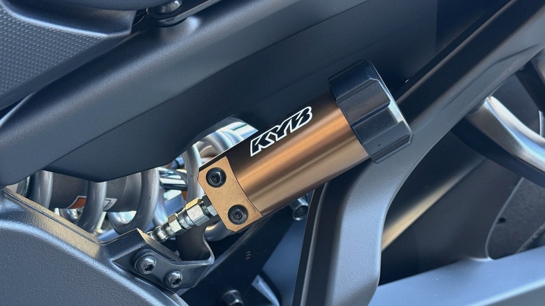 2026 Yamaha R9 70th Anniversary Edition rear suspension adjustment