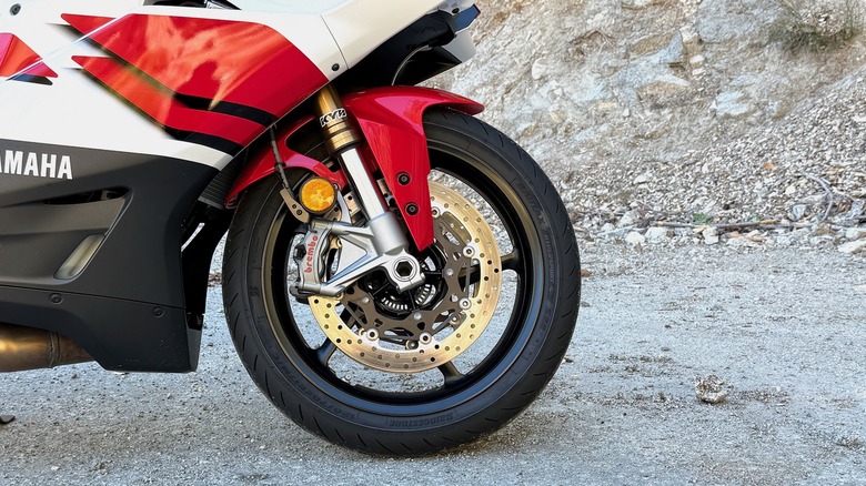 2026 Yamaha R9 70th Anniversary Edition front wheel