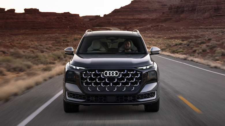 2027 Audi SQ9 driving