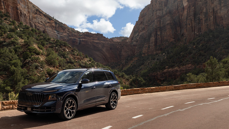 2027 Audi Q9 in Zion National Park