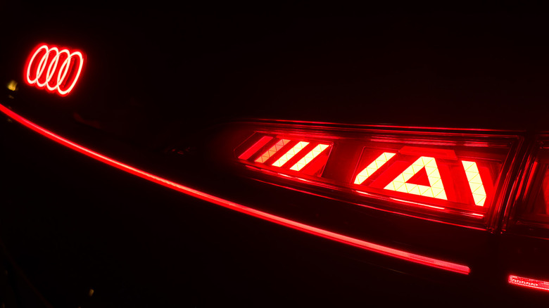 2027 Audi Q9 rear OLED taillights