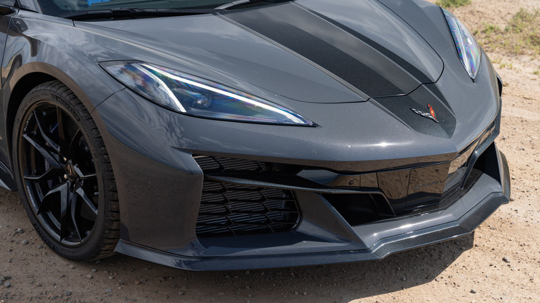 2027 Chevrolet Corvette Grand Sport X front end detail