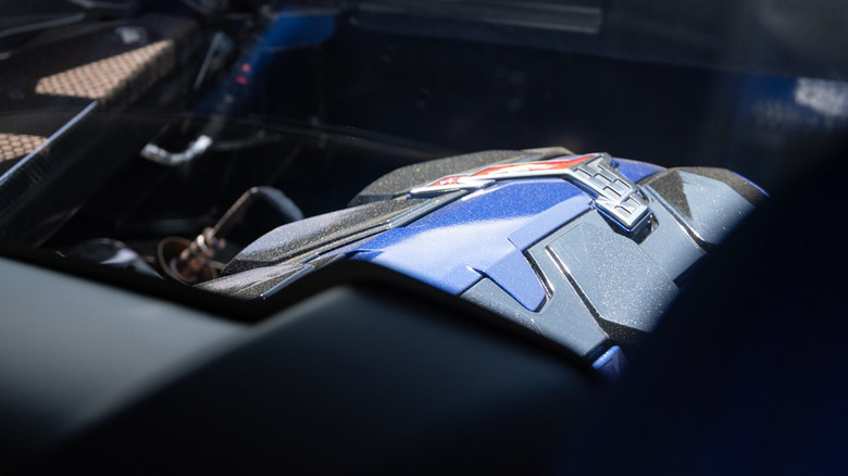 2027 Chevrolet Corvette Grand Sport X engine detail