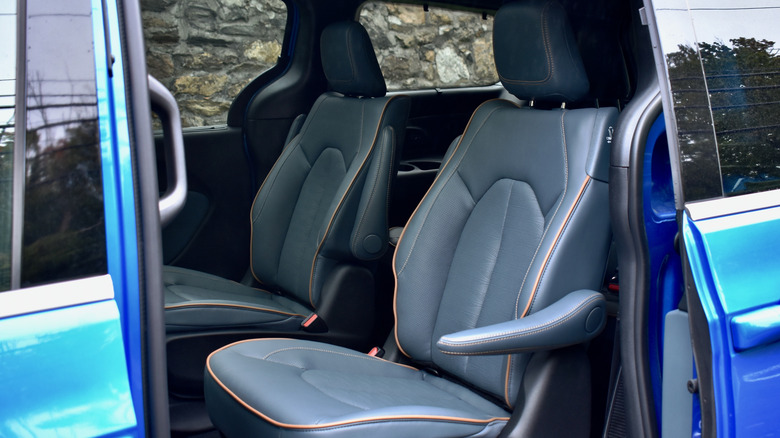 2027 Chrysler Pacifica second-row seats.
