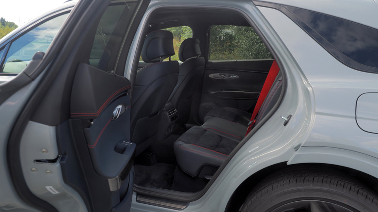 2026 Genesis GV70 second row cabin