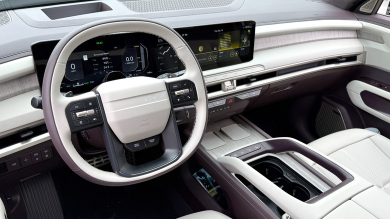 2027 Kia Telluride steering wheel