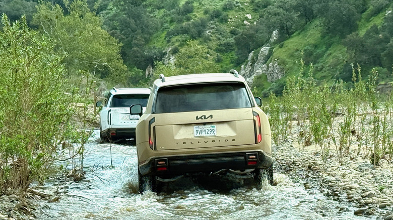 2027 Kia Telluride X-Pro off-roading