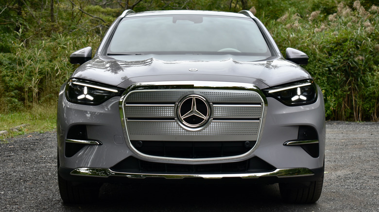 2027 Mercedes-Benz GLC EV front view.