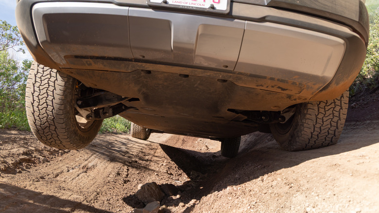 2027 Rivian R2 rear suspension travel