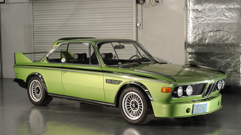 BMW 3.0 CSL green