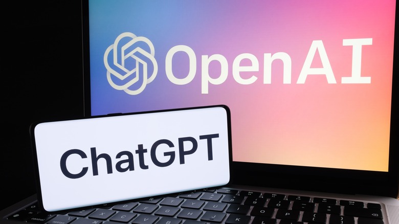 ChatGPT and Open AI logo