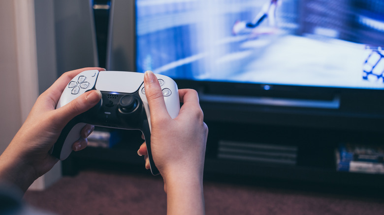playstation 5 game library screen