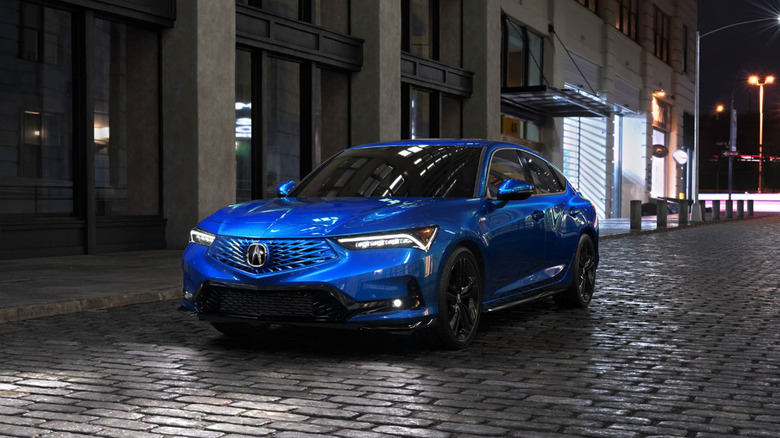 2026 Acura Integra in blue color