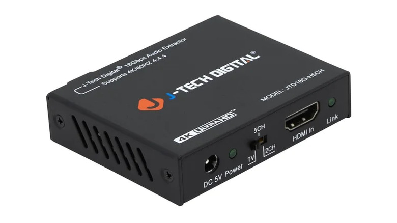 Product image of the J-Tech Digital HDMI Audio Extractor