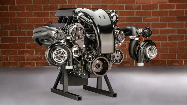 Nelson Racing Engines Twin-Turbo Alien LS 427 Warrior engine