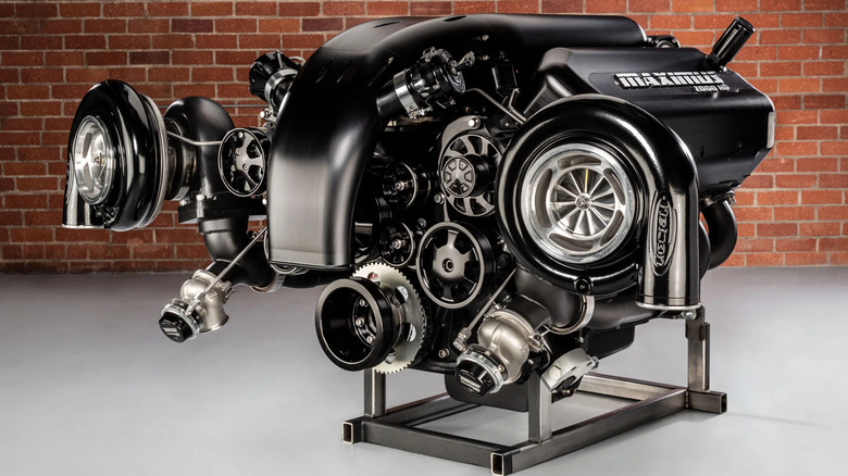 Nelson Racing Engines Mopar 572 Twin-Turbo HEMI engine