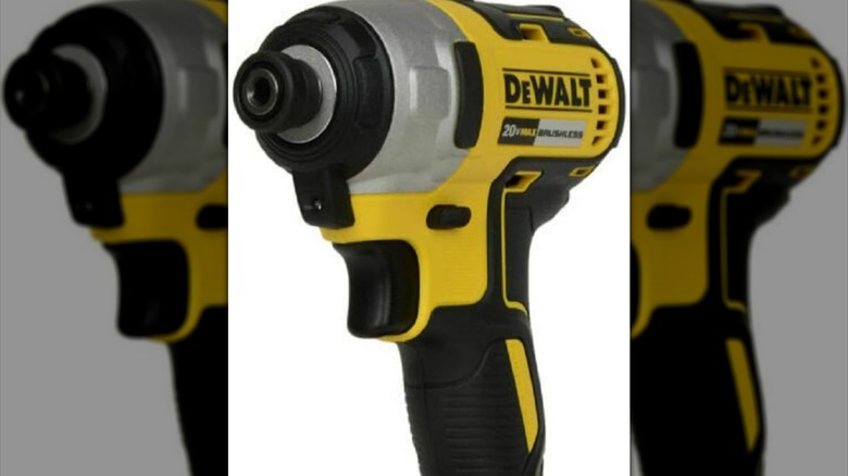 A DeWalt 20V Max Impact Drill Driver.