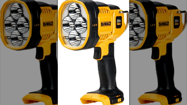 A DeWalt 20V Max LED Work Light.